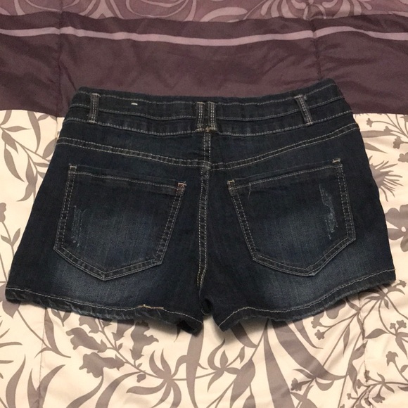High waisted jean shorts - Picture 2 of 2